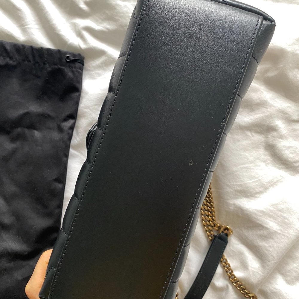 YSL - Saint Laurent - Black Small Loulou Bag - Picture 3 of 7